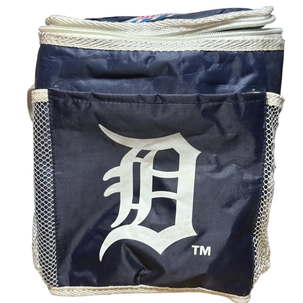 Miller Lite Detroit Tigers Insulated Cooler Bag Unisex OS Nylon Blue